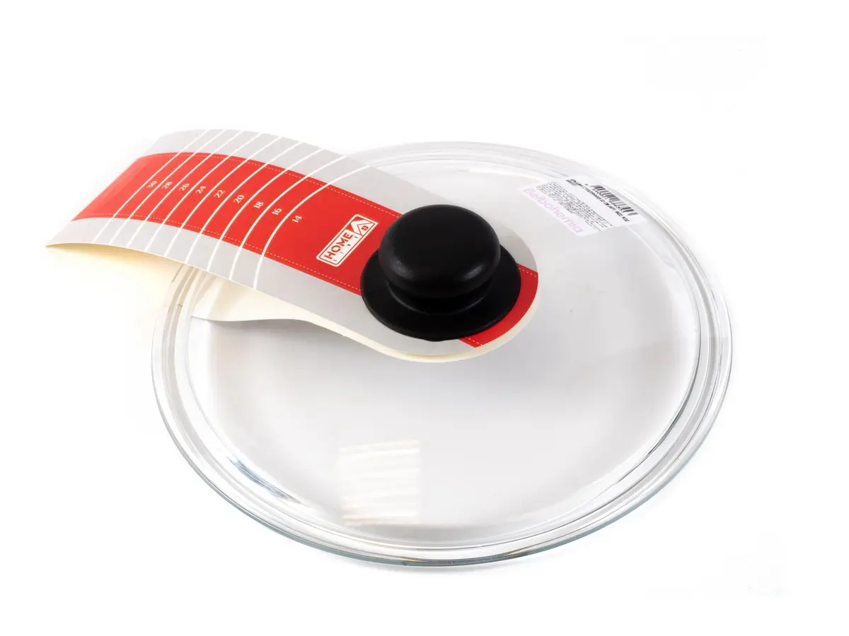 КРЫШКА стеклянная 22 см  Home Line 101922