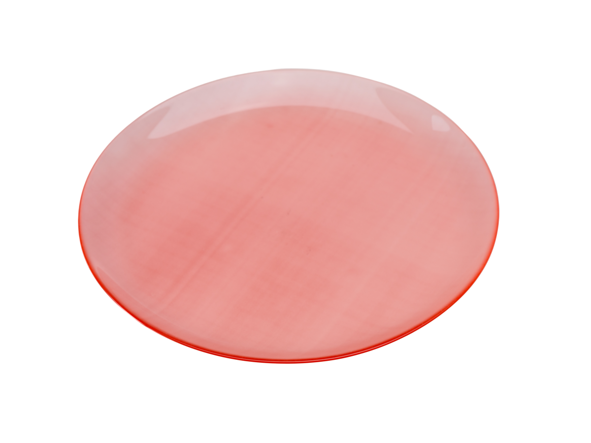 ТАРЕЛКА МЕЛКАЯ стеклянная "Diaphane Cherry" 26 см   110309