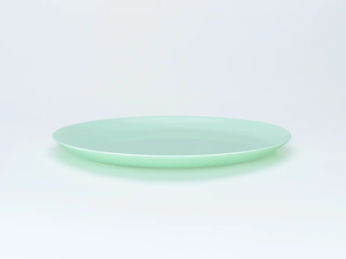 ТАРЕЛКА МЕЛКАЯ стеклокерамическая "Diwali Paradise Green" 25 см  Luminarc 107738
