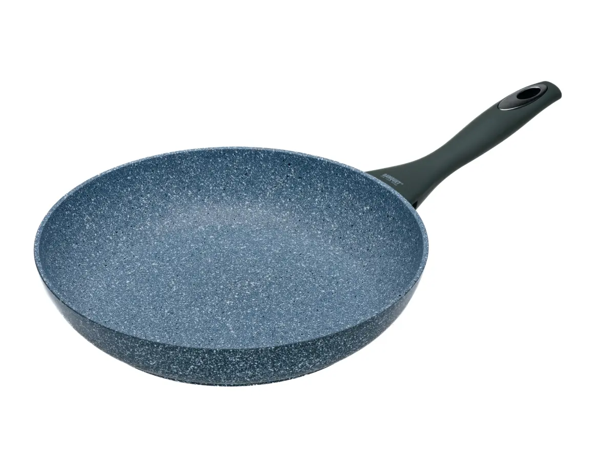 СКОВОРОДА алюминиевая антипригарная с гранитной крошкой "Granite Grey" 28 см  Banquet 72087