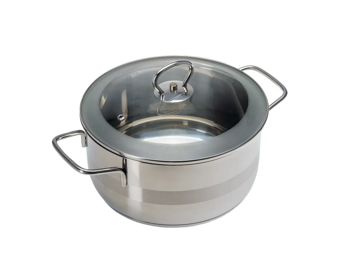 КАСТРЮЛЯ из нержавеющей стали с крышкой "Matte Line" 4 л/17 см  Banquet 50817