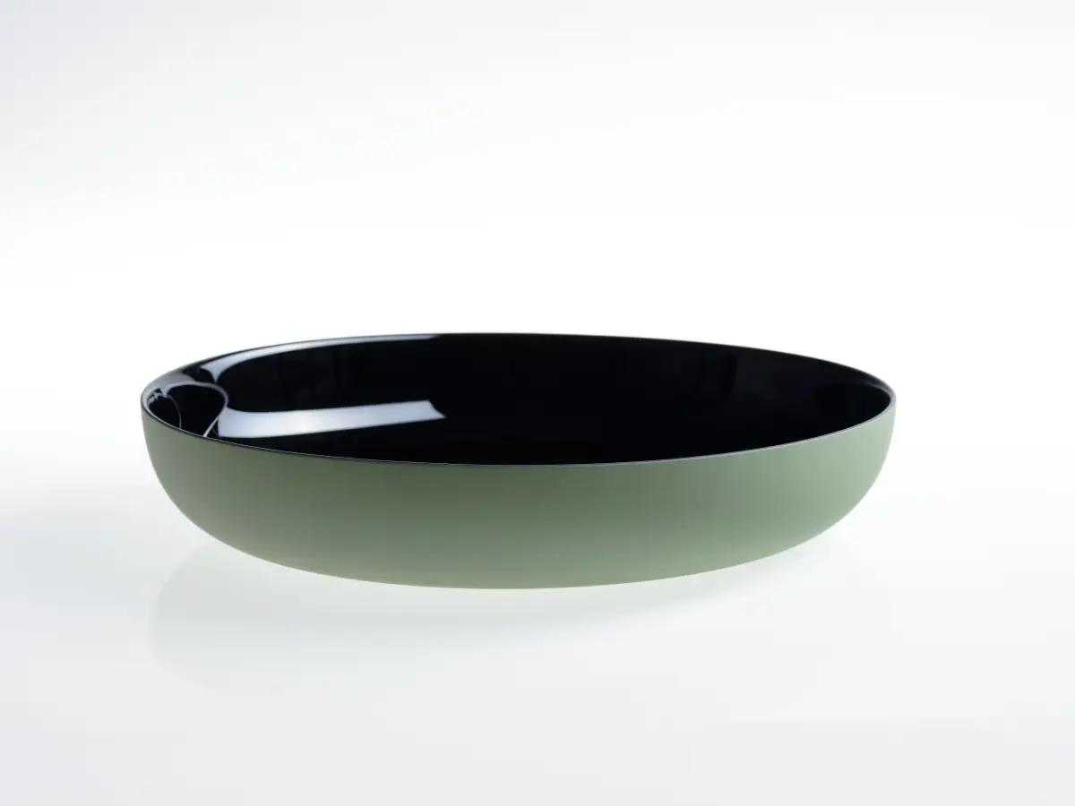 ТАРЕЛКА ДЕСЕРТНАЯ стеклокерамическая "Vicky Black Sauge" 21 см  Luminarc 103267