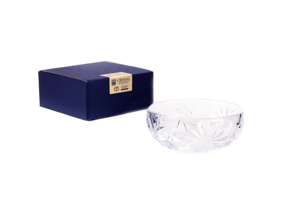 САЛАТНИК стеклянный "Nova Old" 14,5 см  Crystalite Bohemia 104854