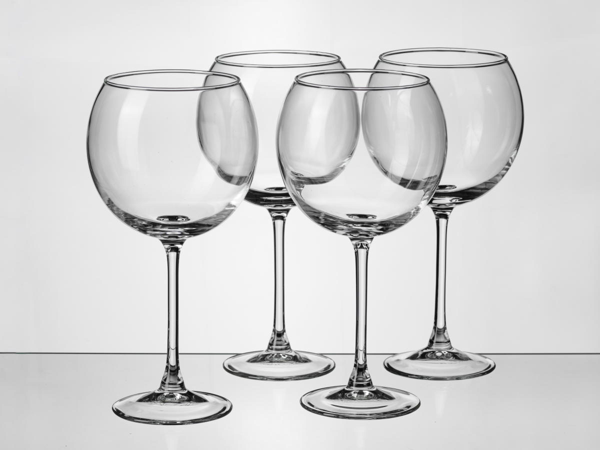 НАБОР БОКАЛОВ ДЛЯ ВИНА стеклянных "Tasting Time. Burgundy" 4 шт. 650 мл  Luminarc 95819