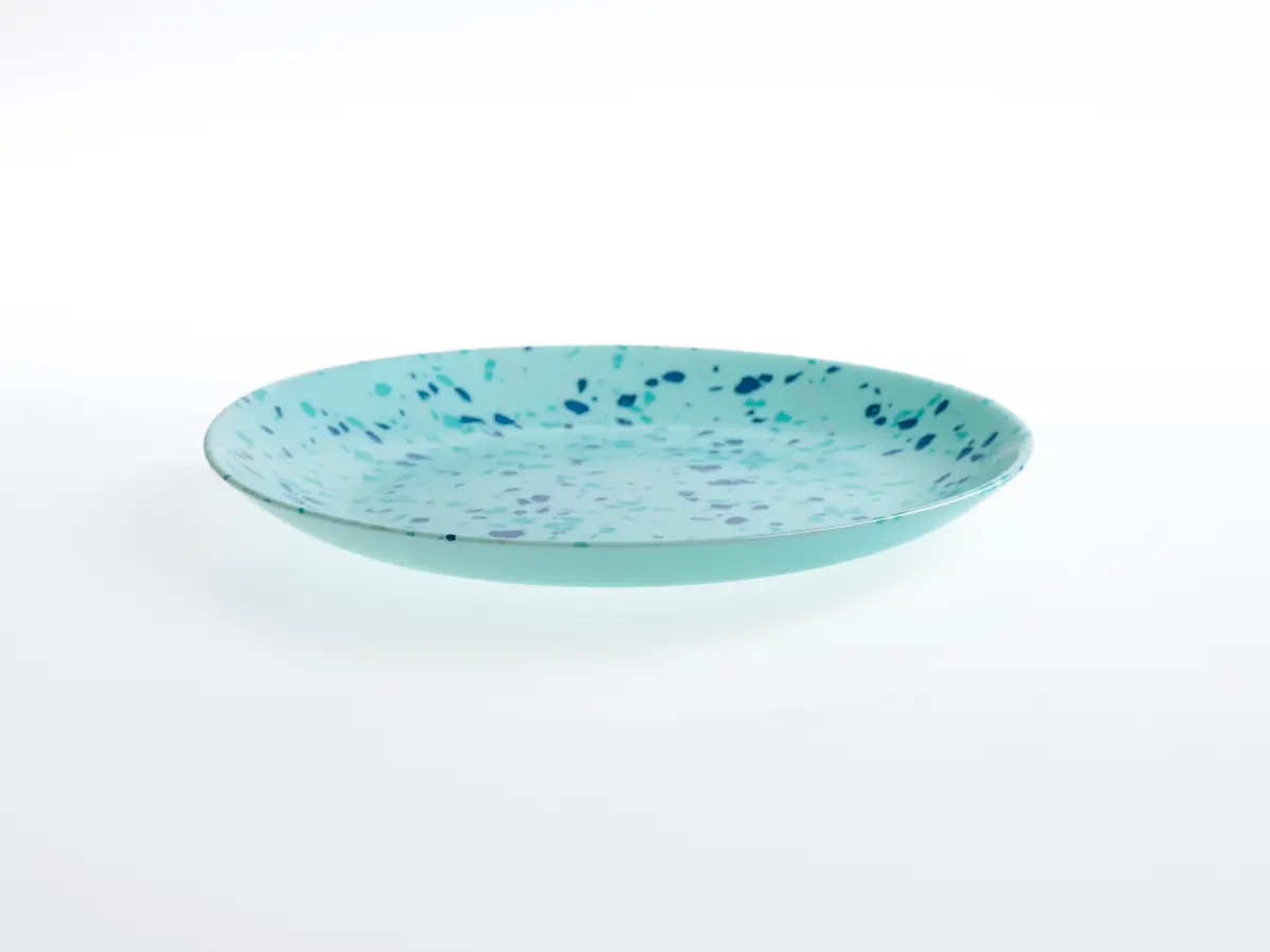ТАРЕЛКА ДЕСЕРТНАЯ стеклокерамическая "Venizia light turquoise" 19 см  Luminarc 98206