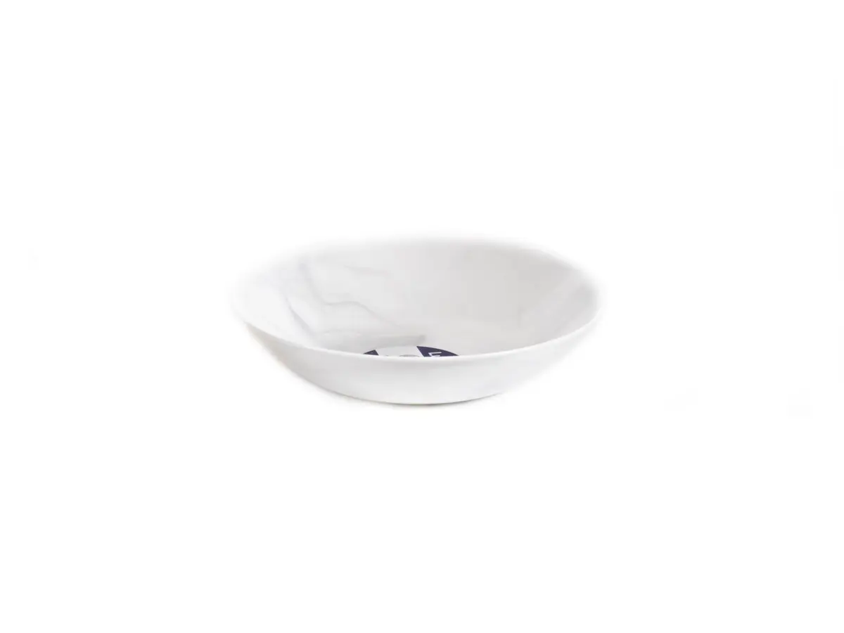 ТАРЕЛКА ГЛУБОКАЯ стеклокерамическая "Diwali White Marble" 20 см  Luminarc 103812