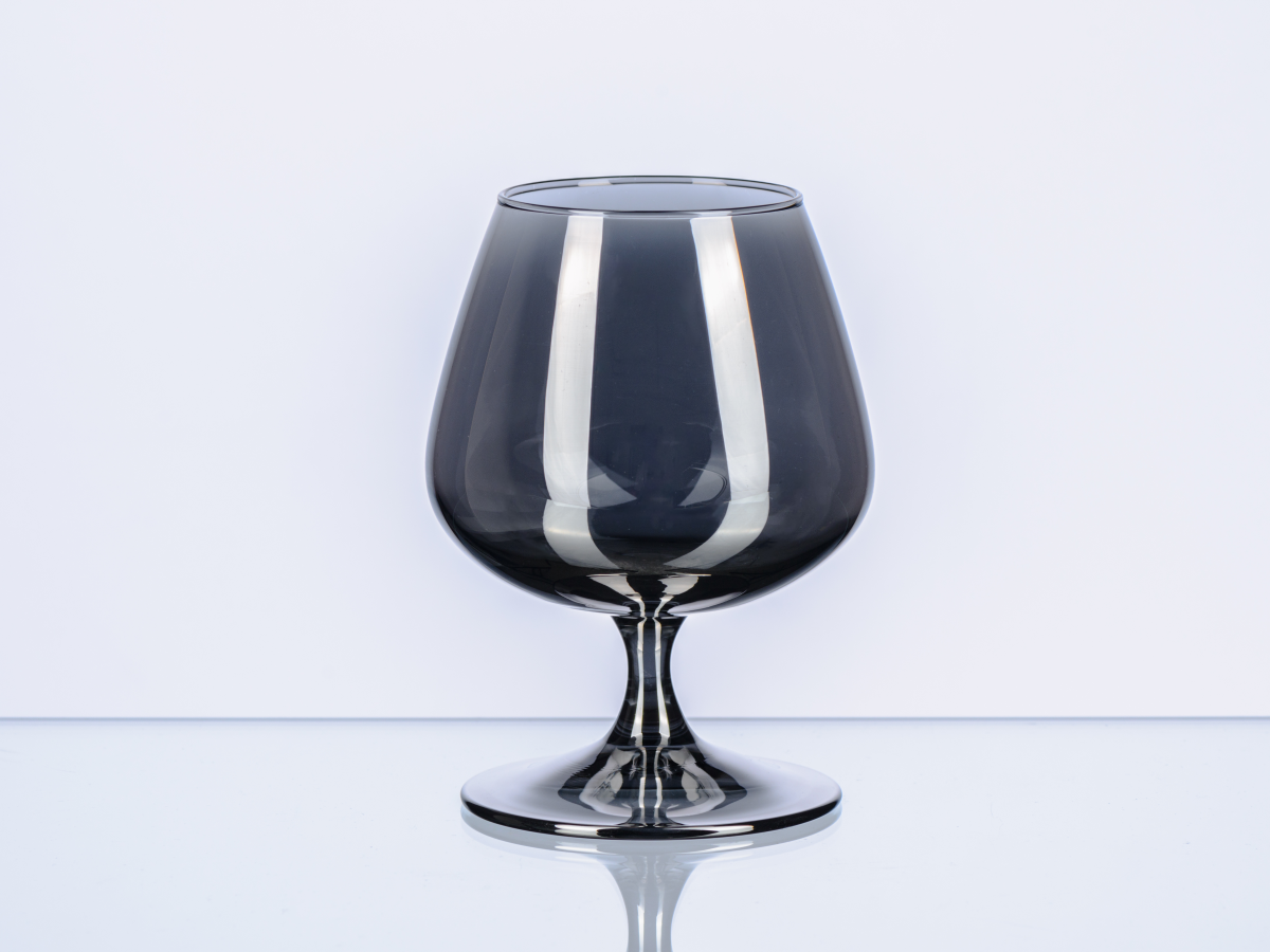 НАБОР БОКАЛОВ ДЛЯ КОНЬЯКА стеклянных "Celeste. Shiny graphite" 2 шт. 410 мл  Luminarc 88846