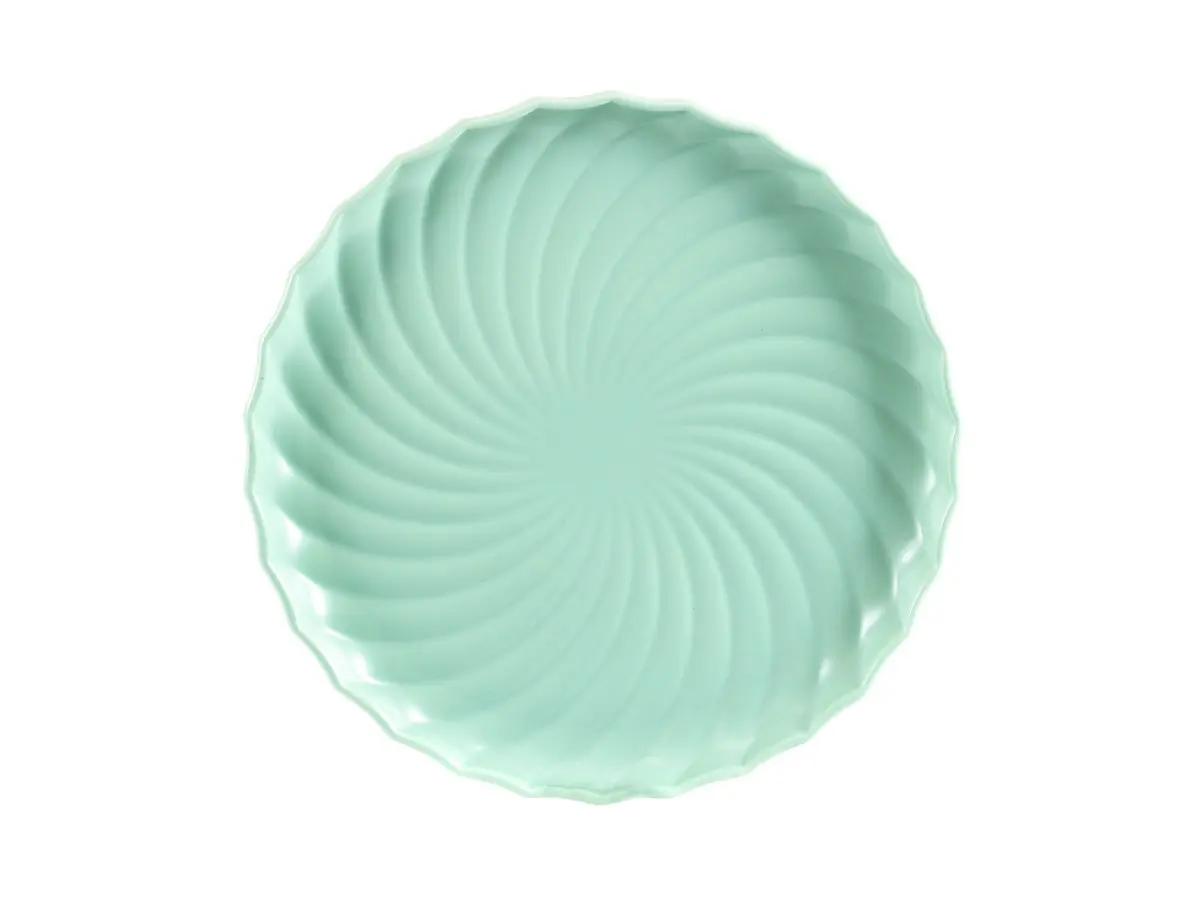 БЛЮДО фарфоровое "Fresh Taste. Light green" 26 см   105159