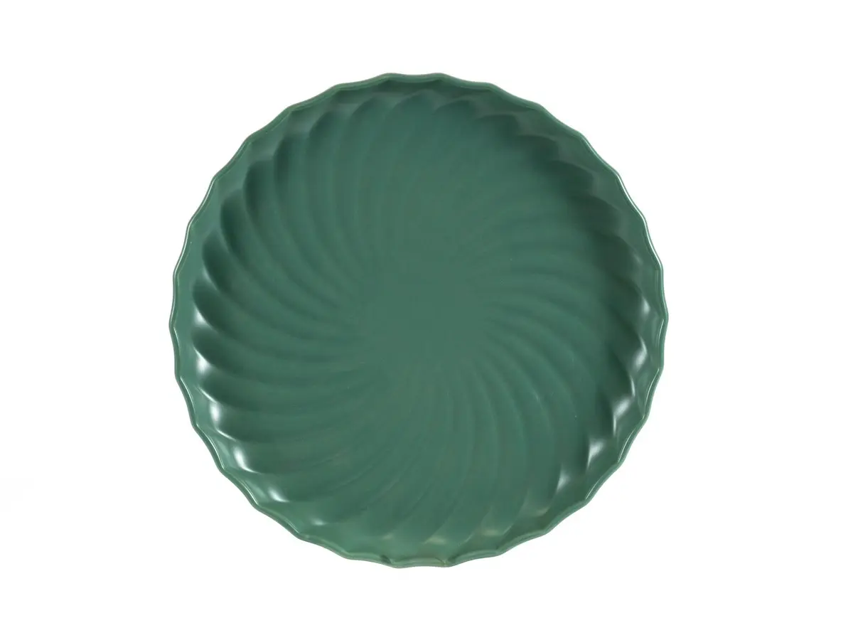 БЛЮДО фарфоровое "Fresh Taste. Dark green" 26 см   105177
