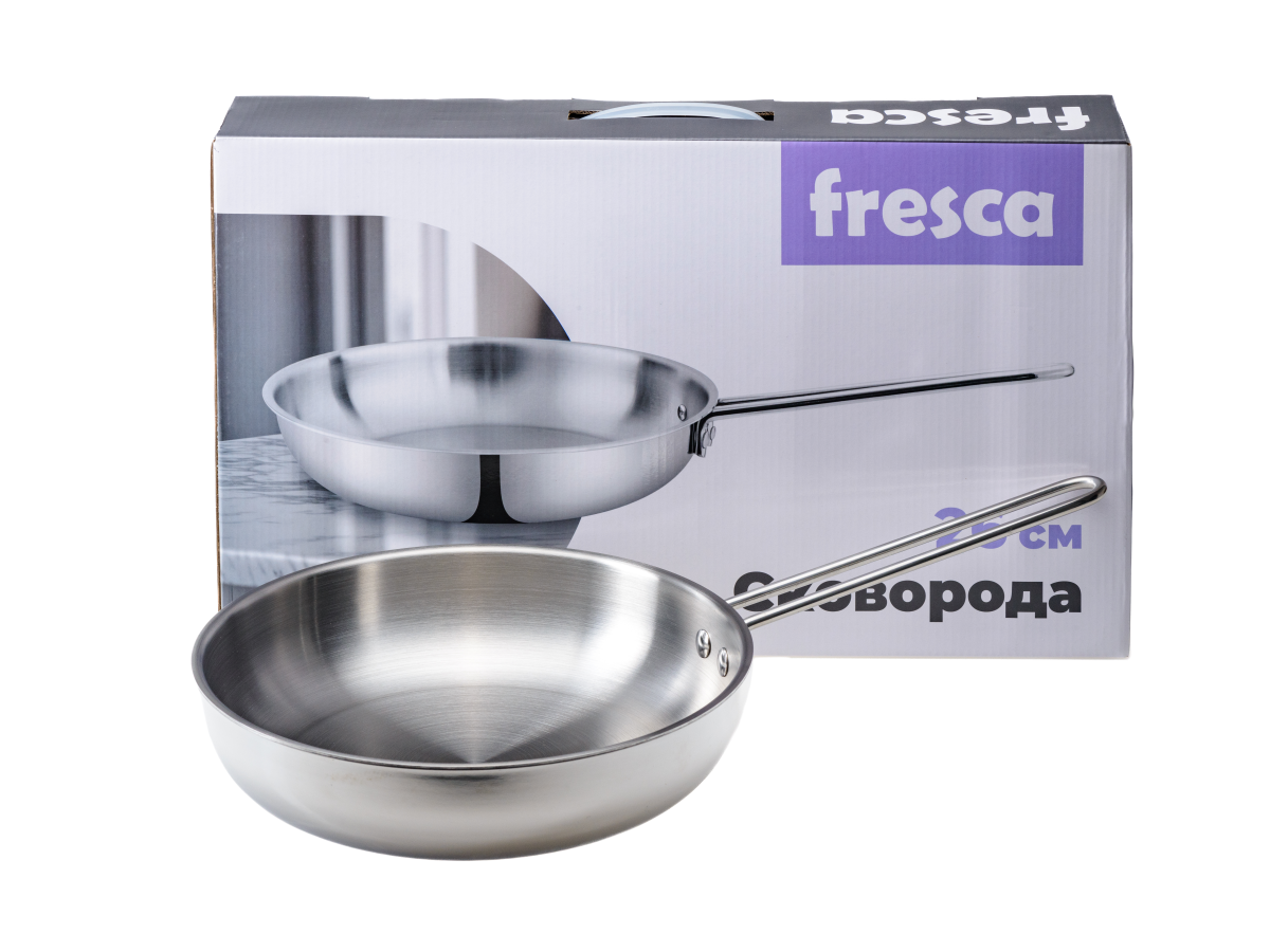 СКОВОРОДА из нержавеющей стали 26 см   110231