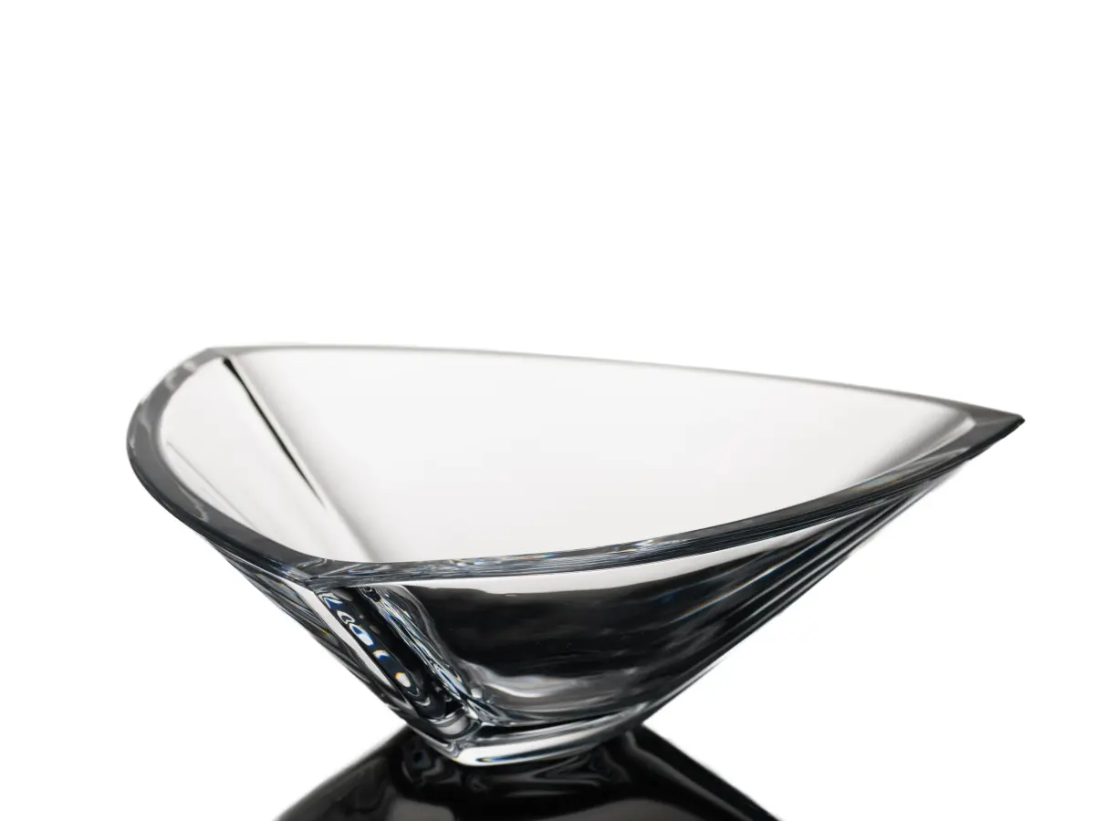 САЛАТНИК стеклянный "TRIANGLE" 30,5 см  Crystalite Bohemia 106532