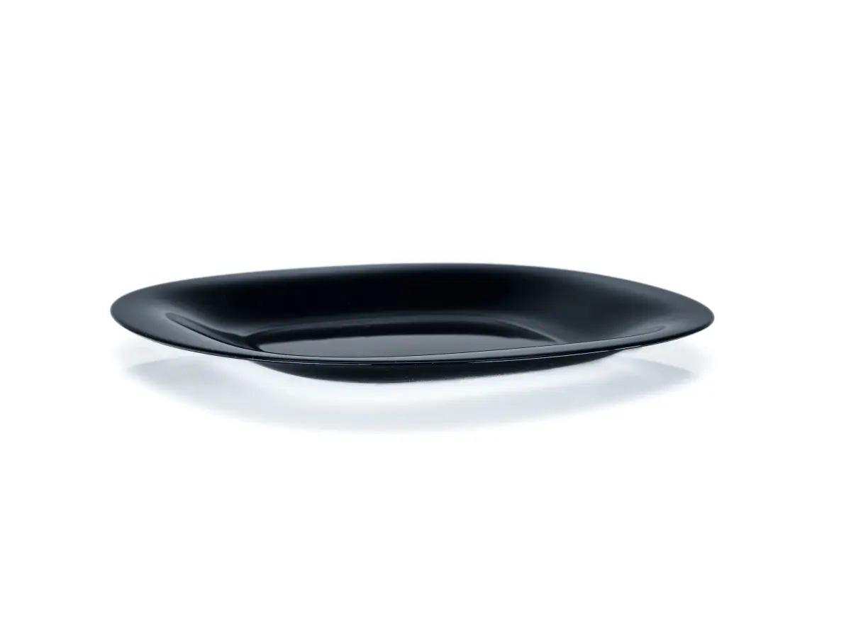 ТАРЕЛКА МЕЛКАЯ стеклокерамическая "Carine Black" 26 см  Luminarc 74462