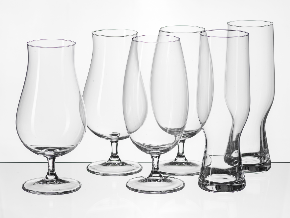 НАБОР БОКАЛОВ ДЛЯ ПИВА стеклянных "BEER CRAFT" 6 шт.  Crystalite Bohemia 102406
