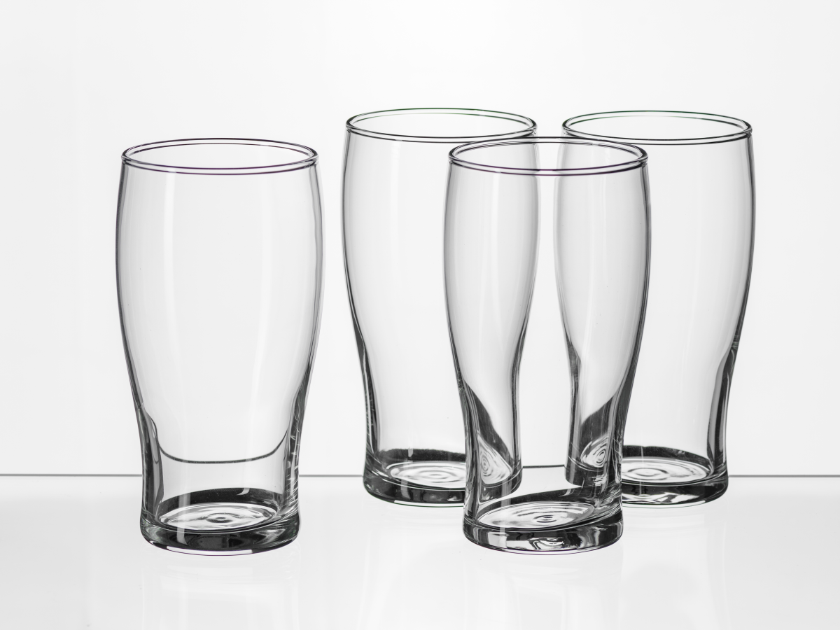 НАБОР БОКАЛОВ ДЛЯ ПИВА стеклянных "Tasting Time. Тюлип" 4 шт. 350 мл/13,7 см  Luminarc 103468