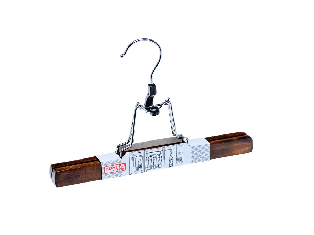 ВЕШАЛКА ДЛЯ БРЮК деревянная 25 см   Home Line 107571