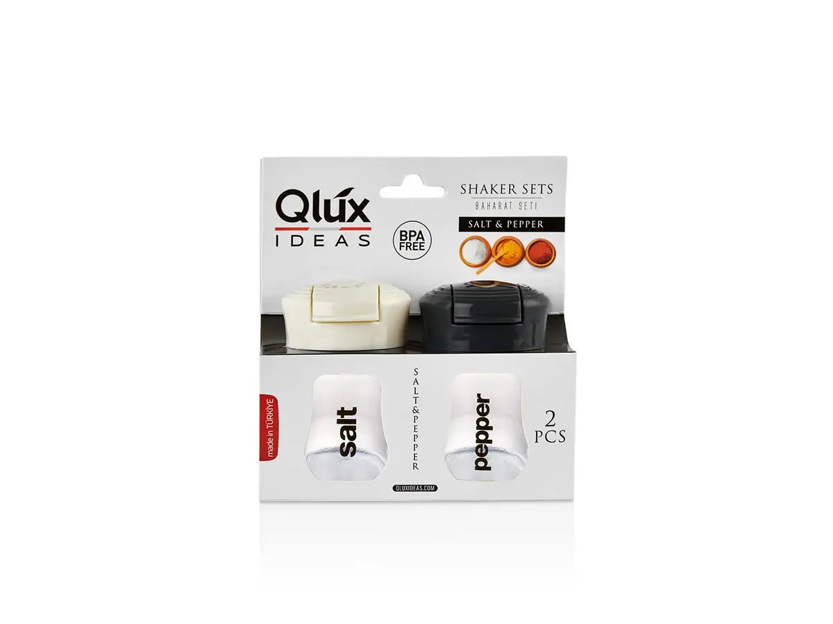 НАБОР ДЛЯ СПЕЦИЙ пластмассовый "Comfort" 2 пр. 100 мл/9,5 см  Qluxplastic 105433