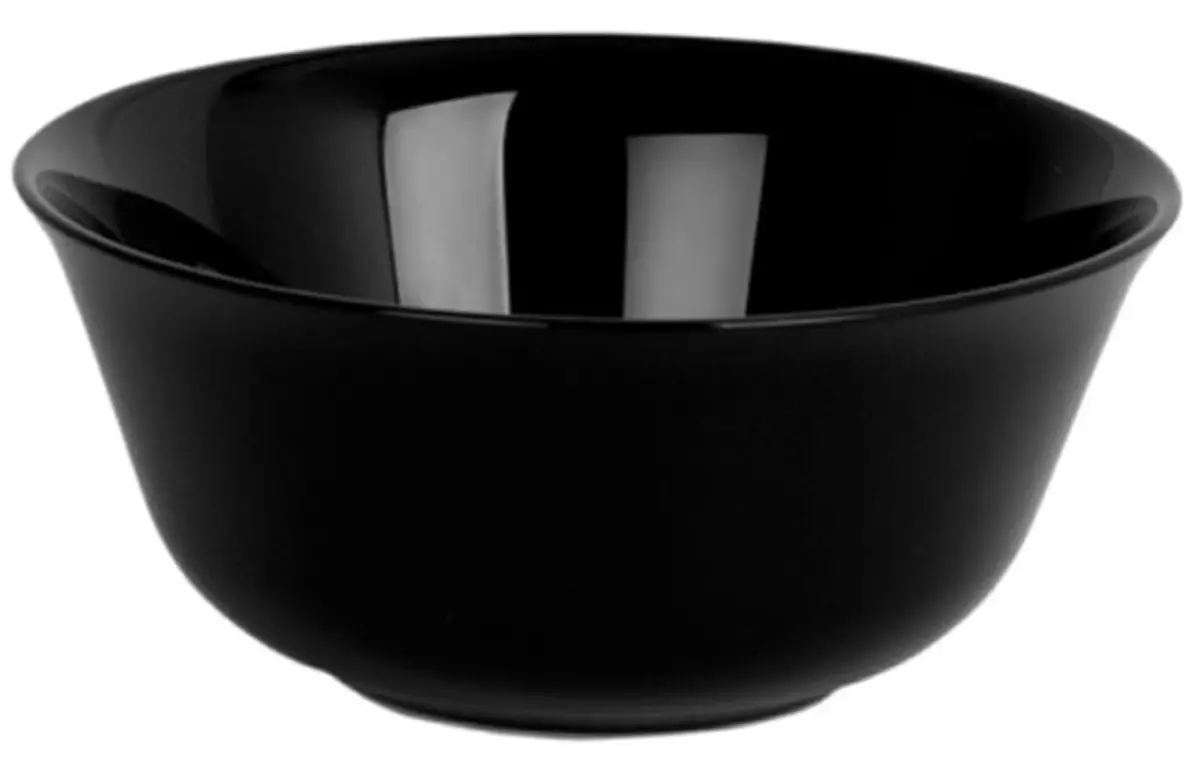 САЛАТНИК стеклокерамический "Carine Black" 12*5,5 см  Luminarc 74455