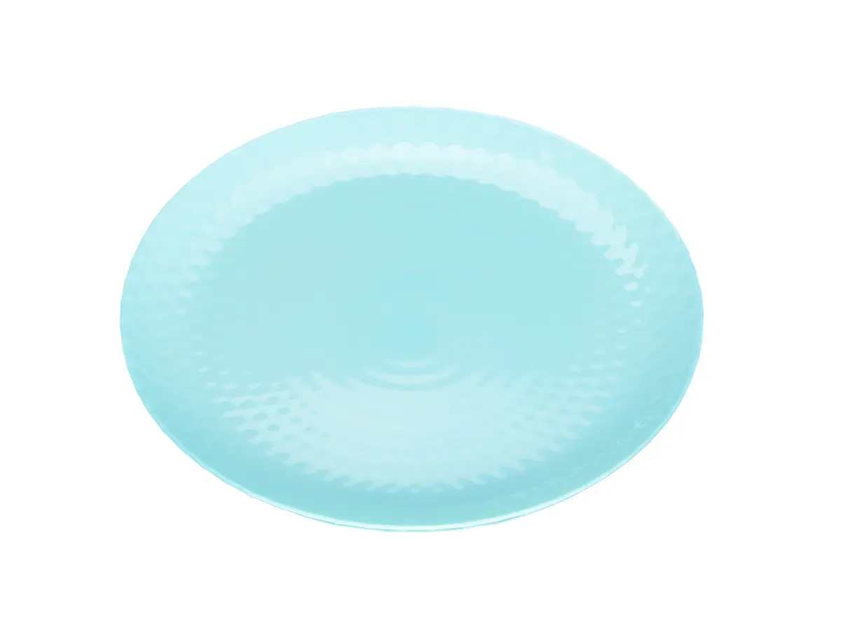 ТАРЕЛКА МЕЛКАЯ стеклокерамическая "Pampille Turquoise" 25 см  Luminarc 100991