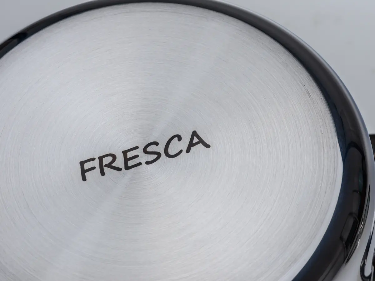 КАСТРЮЛЯ из нержавеющей стали 2,6 л/18 см со стеклянной крышкой   Fresca 107402