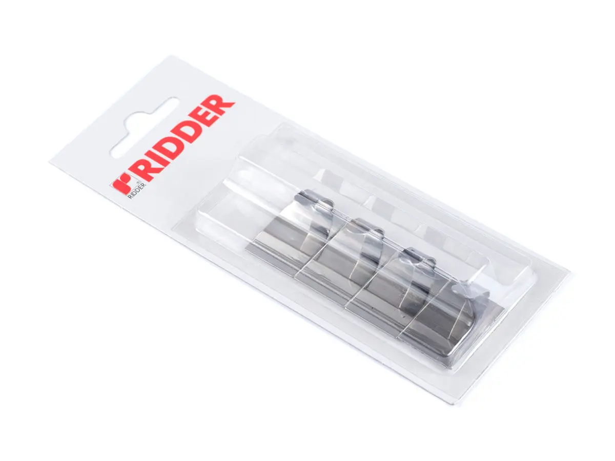 НАБОР КРЮЧКОВ металлических на скотче 4 шт. 2,9*1,9*1,6 см  Ridder 80158