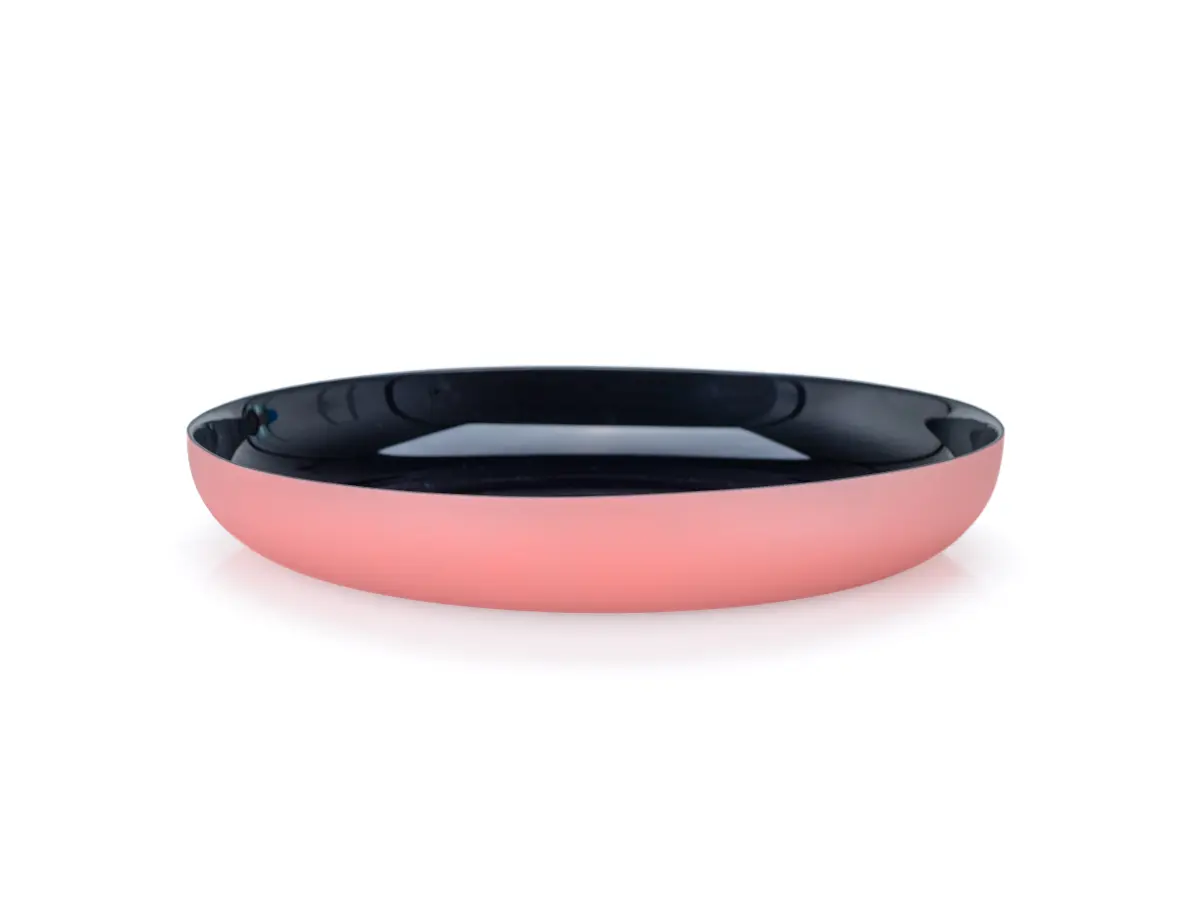 ТАРЕЛКА МЕЛКАЯ стеклокерамическая "Vicky Black Terracotta" 25 см  Luminarc 103259