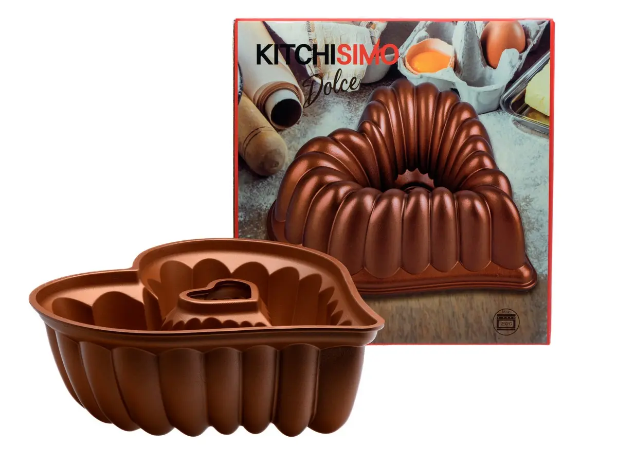 ФОРМА ДЛЯ ВЫПЕЧКИ алюминиевая "Kitchisimo" 27*26,5*9,5 см   107181