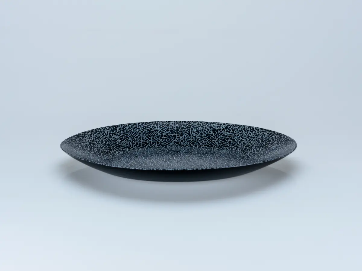 ТАРЕЛКА МЕЛКАЯ стеклокерамическая "Zoe Black" 25 см  Luminarc 102589
