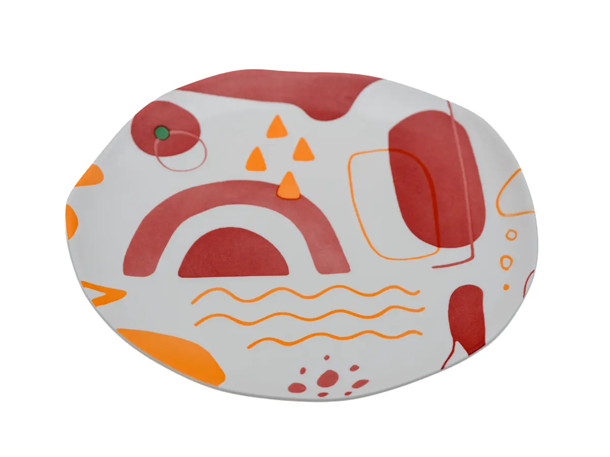 ТАРЕЛКА МЕЛКАЯ керамическая "Picasso" 26 см   105851