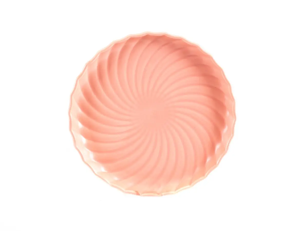 ТАРЕЛКА МЕЛКАЯ фарфоровая "Fresh Taste. Light pink" 20,5 см  Nouvelle 105140