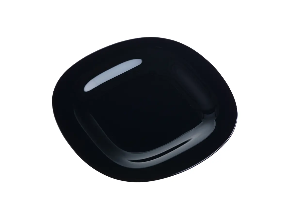 ТАРЕЛКА ДЕСЕРТНАЯ стеклокерамическая "Carine Black" 19 см  Luminarc 74460