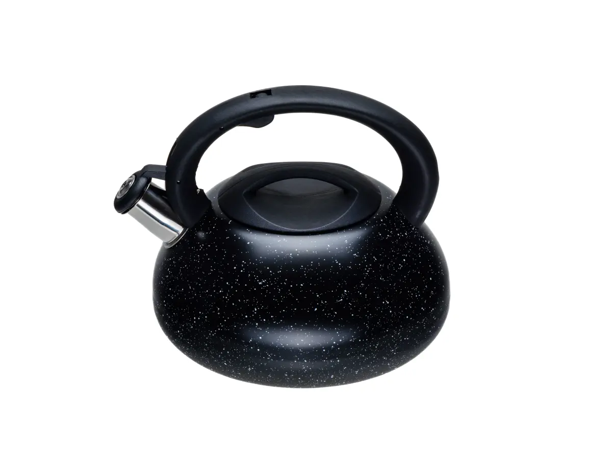 ЧАЙНИК металлический со свистком и пластмассовой ручкой 3 л  Home Line 85672