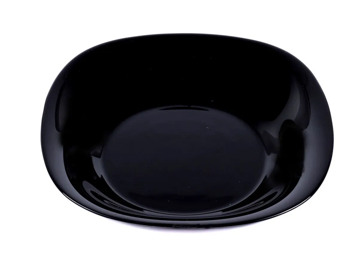 ТАРЕЛКА ГЛУБОКАЯ стеклокерамическая "Carine Black" 21 см  Luminarc 74458