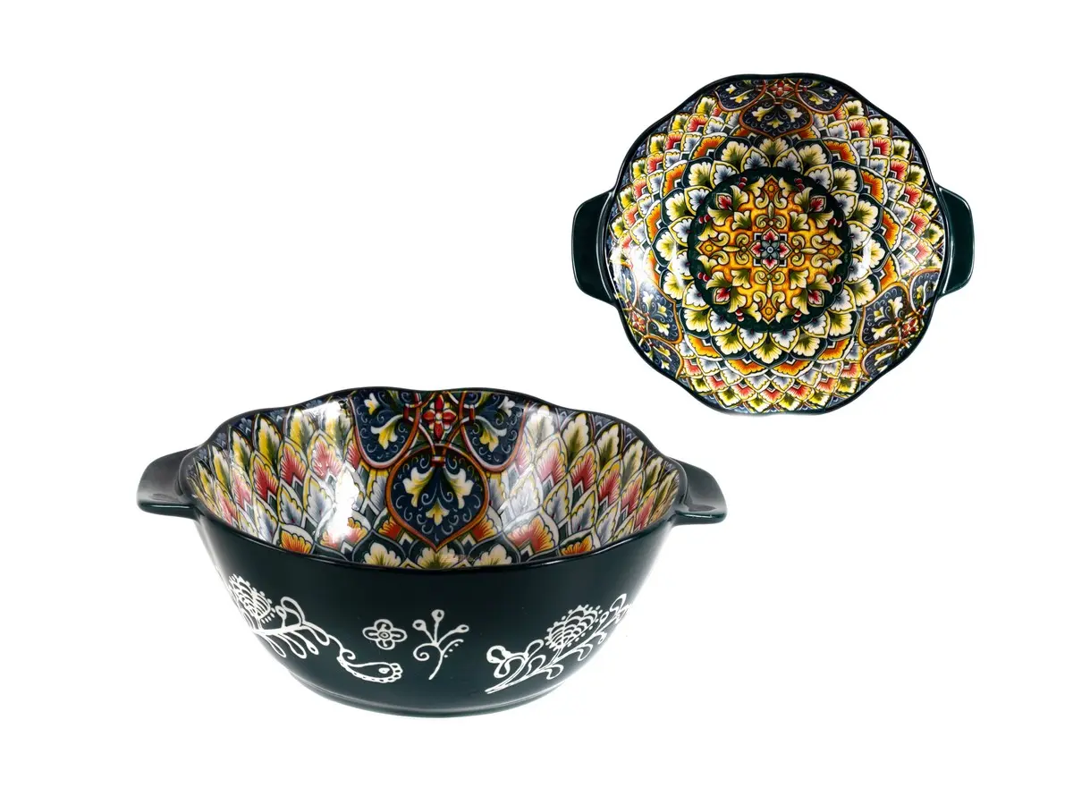 ФОРМА ДЛЯ ЗАПЕКАНИЯ фарфоровая "Arabesque" 1,5 л/23,6*20*8,4 см   106215