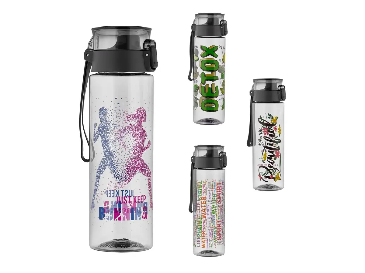 БУТЫЛКА пластмассовая для питья "Nimfa" 800 мл/25 см  Qluxplastic 105437