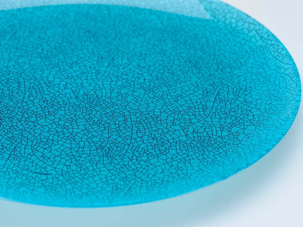 ТАРЕЛКА МЕЛКАЯ стеклокерамическая "Icy Blue" 26 см  Luminarc 101717