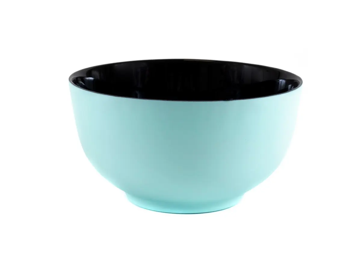 САЛАТНИК стеклокерамический "Alix Black/Light Turquoise" 750 мл/14,5*8 см  Luminarc 103994