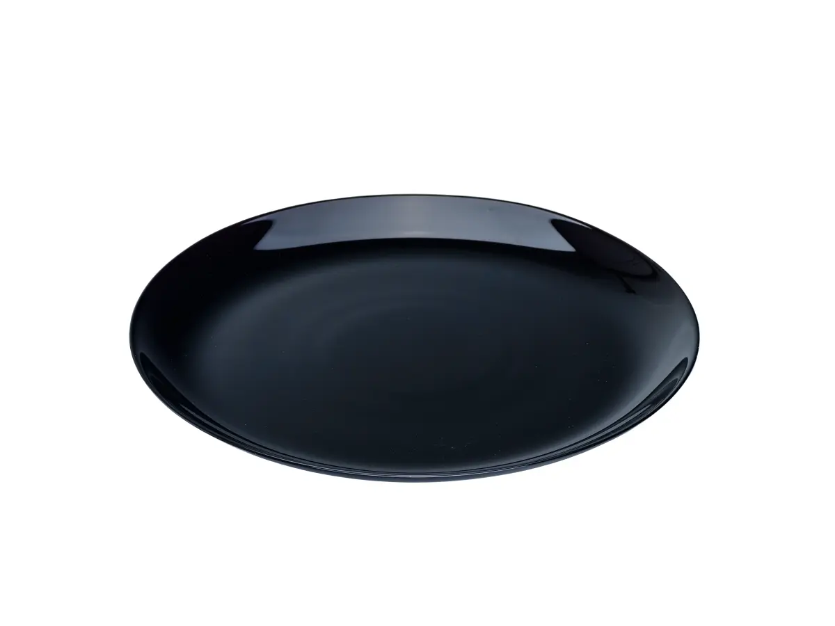 ТАРЕЛКА МЕЛКАЯ стеклокерамическая "Diwali black" 27 см  Luminarc 88308