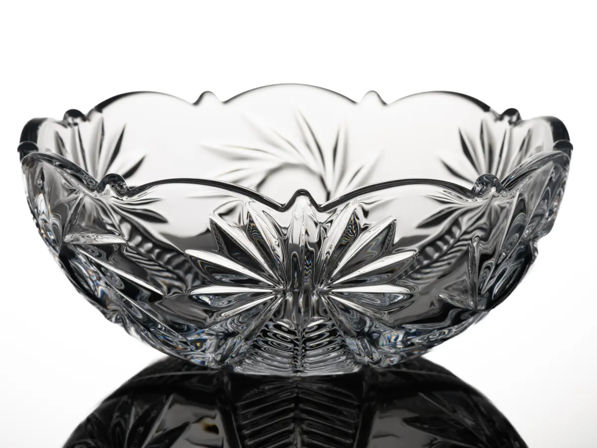 САЛАТНИК стеклянный "NOVA OLD PINWHEEL" 22 см  Crystalite Bohemia 106535