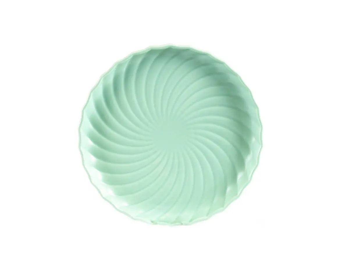 ТАРЕЛКА МЕЛКАЯ фарфоровая "Fresh Taste. Light green" 20,5 см   105158