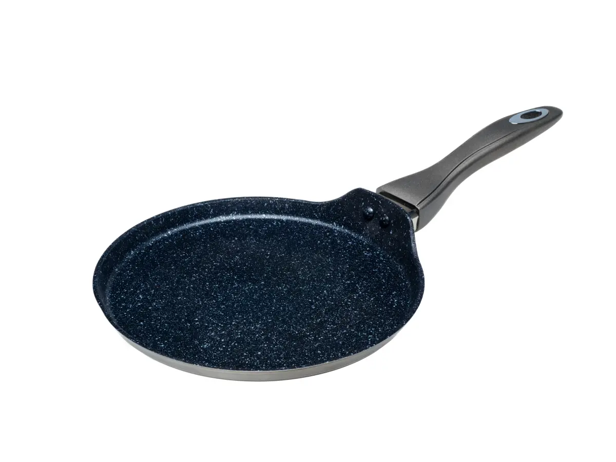 СКОВОРОДА ДЛЯ БЛИНОВ алюминиевая с антипригарным покрытием "Metallic Platinum" 24 см  Banquet 83589