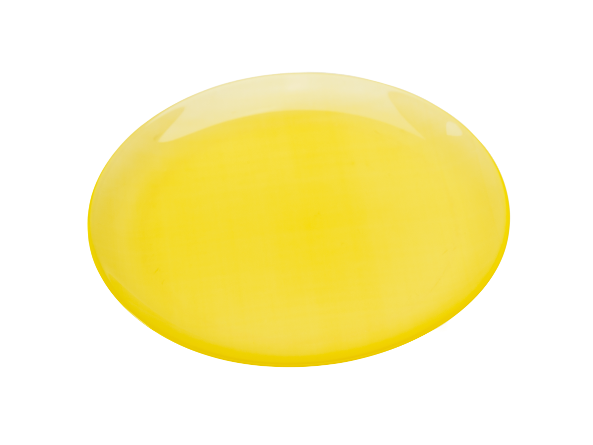 ТАРЕЛКА МЕЛКАЯ стеклянная "Diaphane Lemon" 26 см   110310