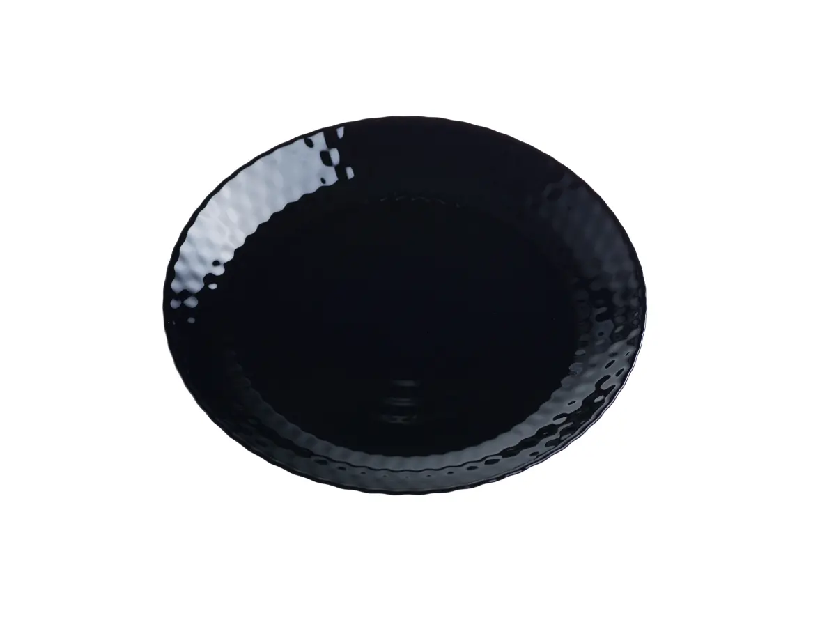 ТАРЕЛКА ДЕСЕРТНАЯ стеклокерамическая "Pampille Black" 19 см  Luminarc 104266