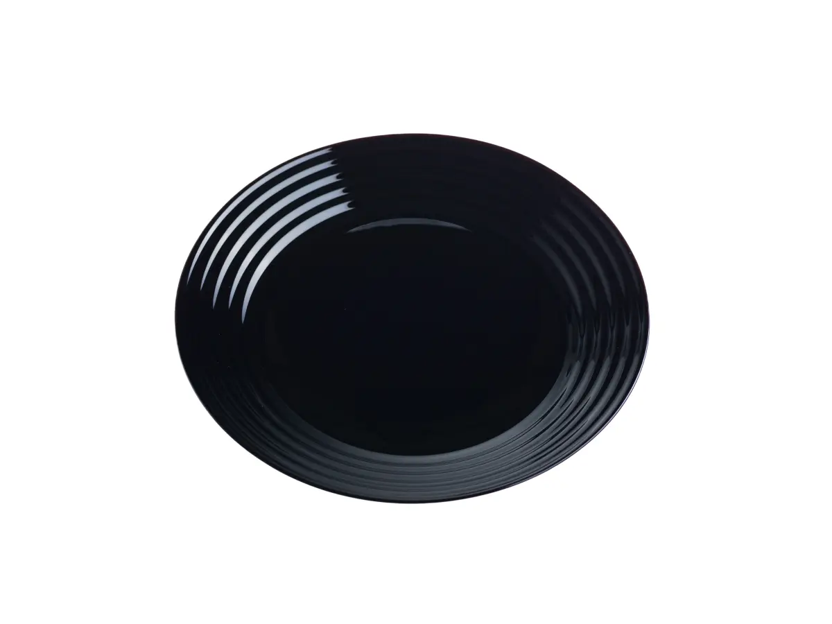 ТАРЕЛКА ДЕСЕРТНАЯ стеклокерамическая "Harena Black" 19 см  Luminarc 78339