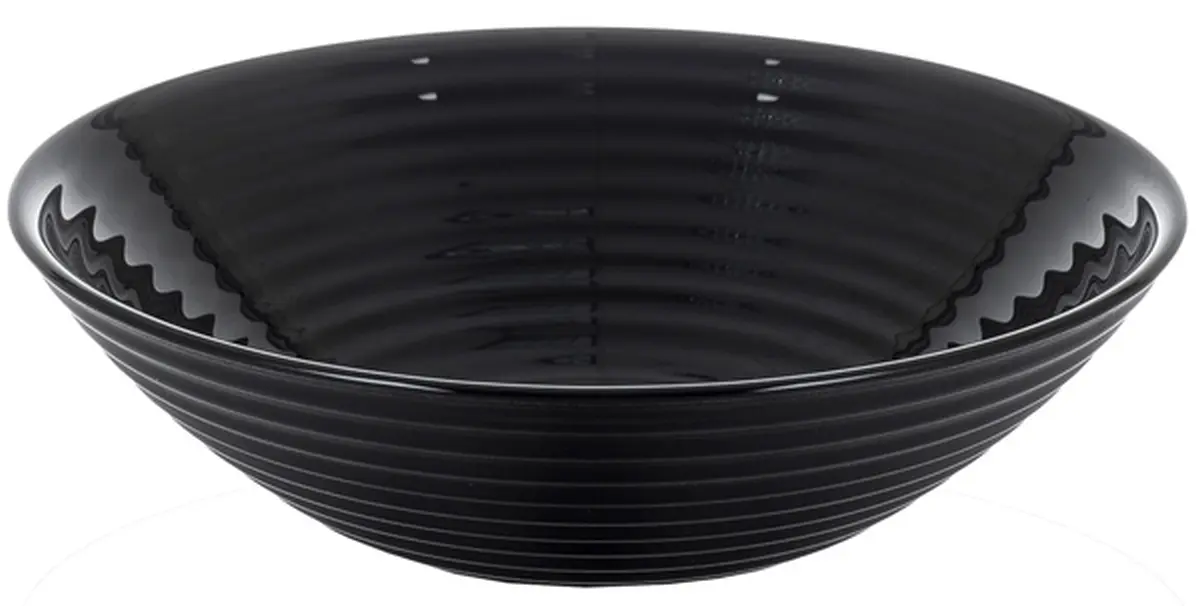 САЛАТНИК стеклокерамический "Harena Black" 16*4,5 см  Luminarc 78333