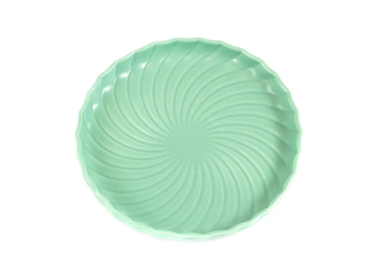 ТАРЕЛКА МЕЛКАЯ фарфоровая "Fresh Taste. Green" 20,5 см   105167