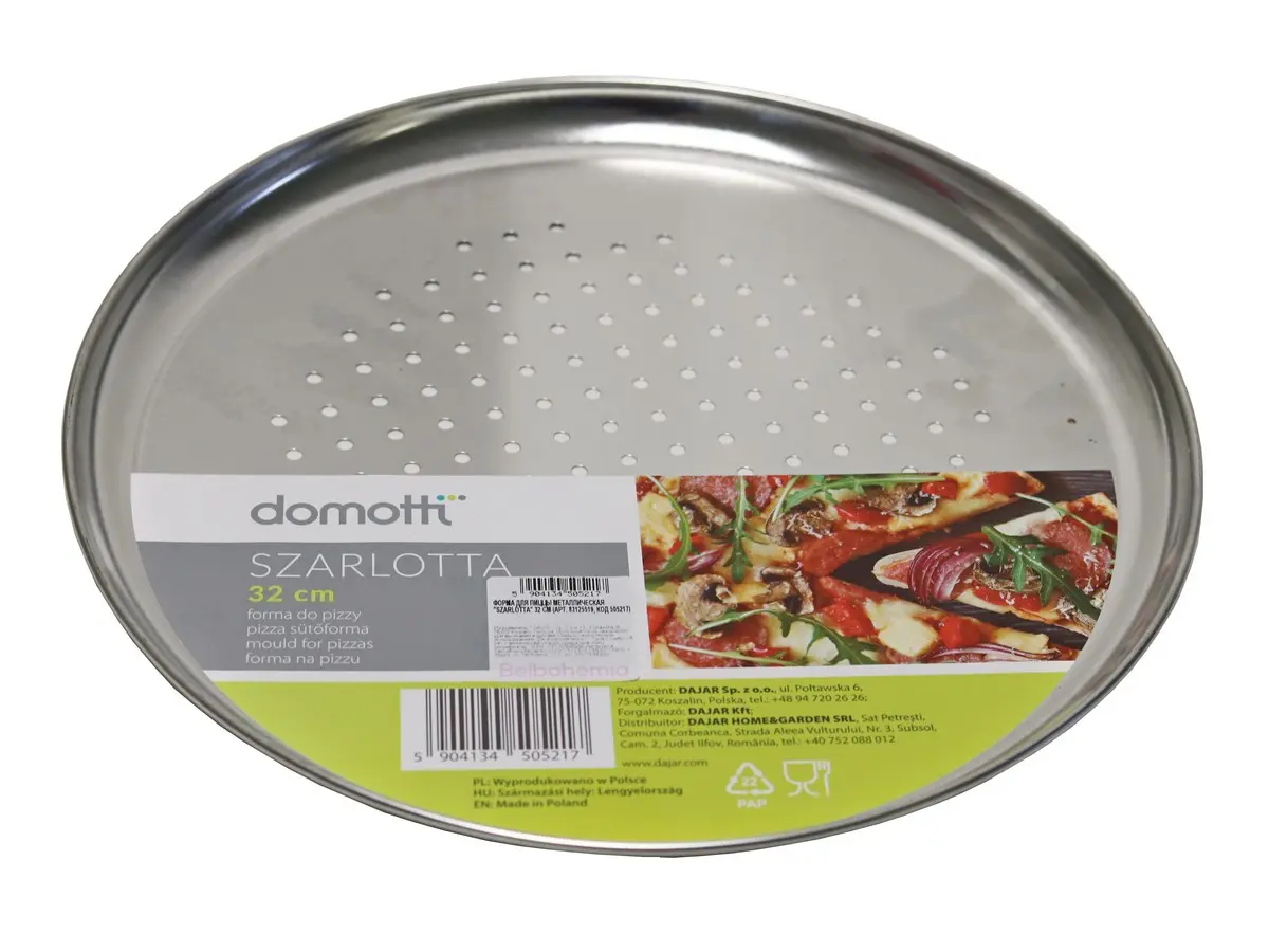 ФОРМА ДЛЯ ПИЦЦЫ металлическая "Szarlotta" 32 см   104860