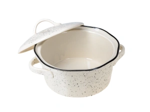 ФОРМА ДЛЯ ЗАПЕКАНИЯ керамическая с крышкой 23*20,5*14,5 см/1,4 л   110477