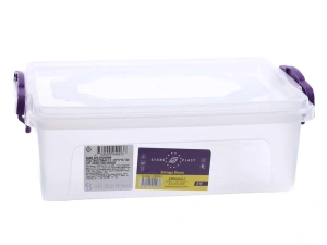 ЯЩИК ДЛЯ ХРАНЕНИЯ пластмассовый с крышкой 2 л/25*17*8,7 см  StarPlast 87694 