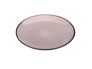 ТАРЕЛКА МЕЛКАЯ керамическая "Bubble Beige" 27 см   109782 