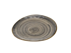 ТАРЕЛКА МЕЛКАЯ керамическая "Хорека Дымка" 27,5*25 см   110256 